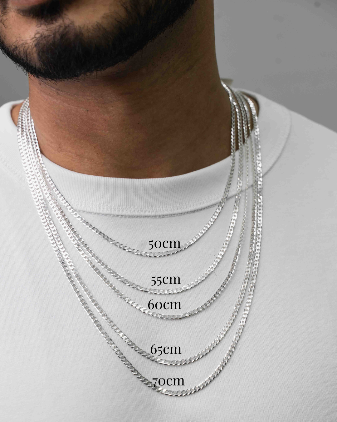 50 Cm Normal Chain Length For A Man 50 Cm Necklace Length Average