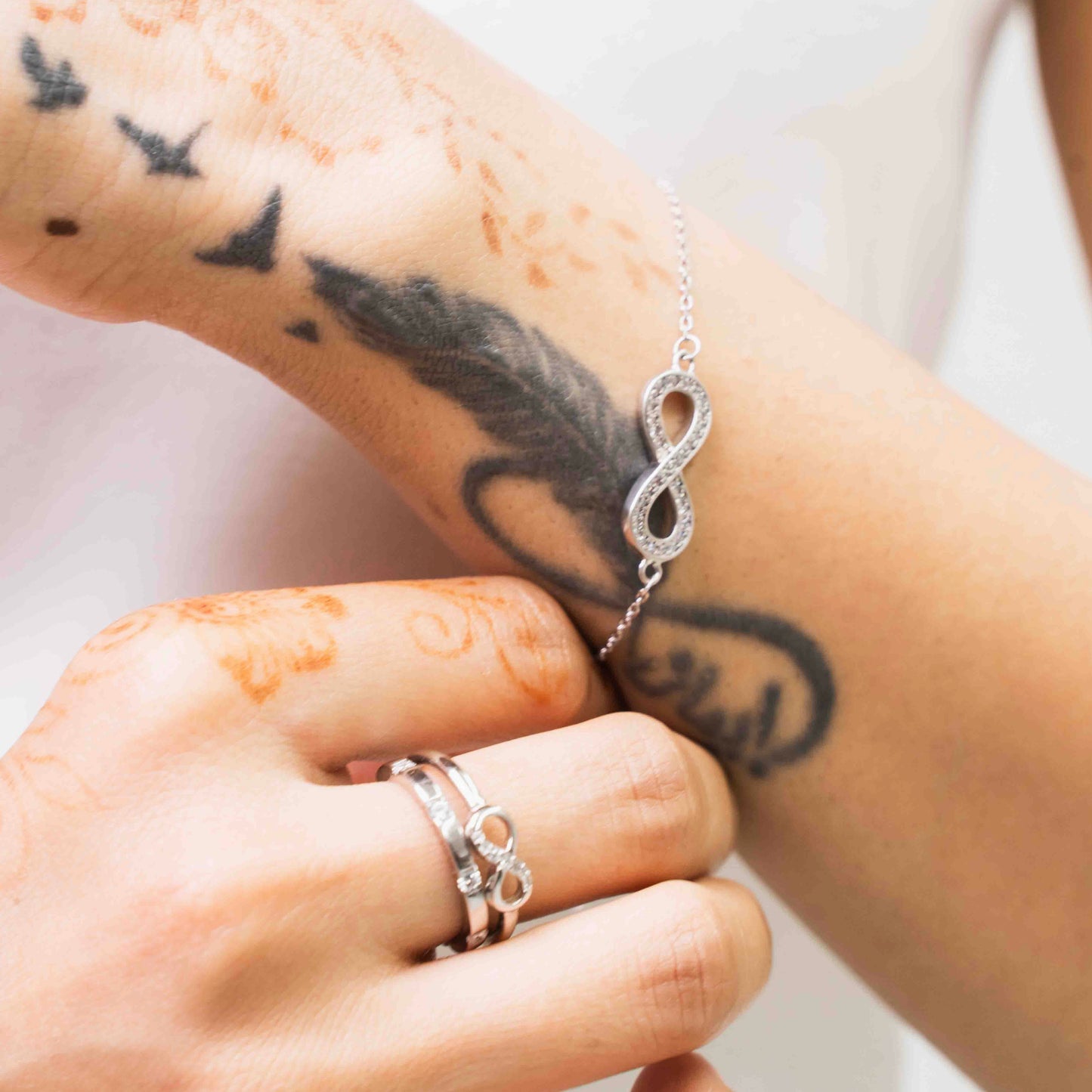 Simple Infinity Sterling Silver Ring