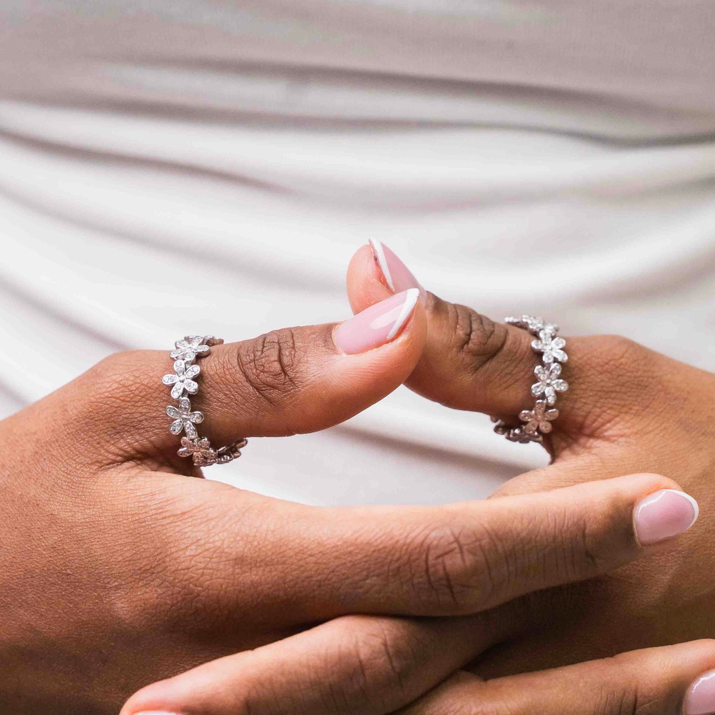Floral Sterling Silver Ring