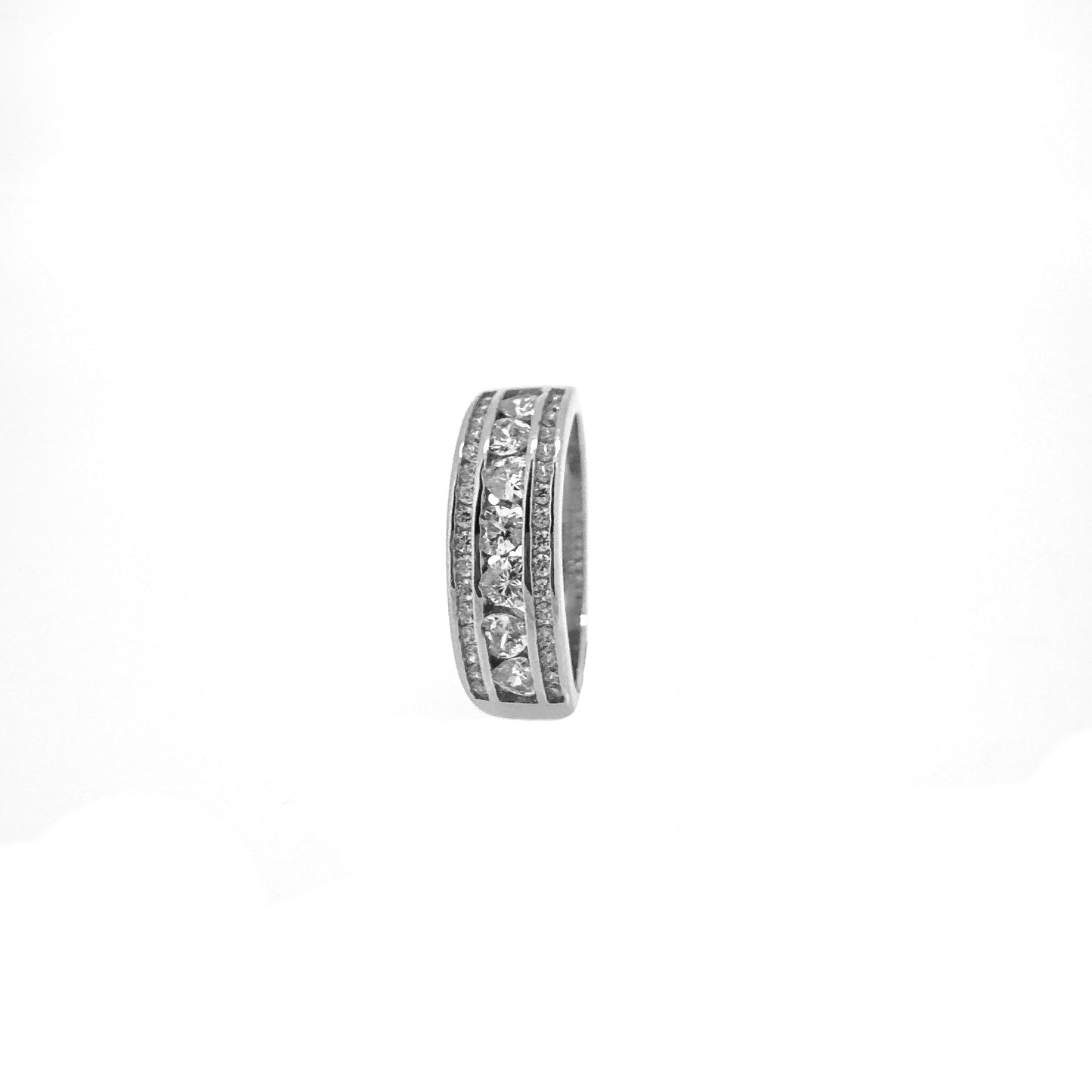 Stacked Heart Sterling Silver Ring