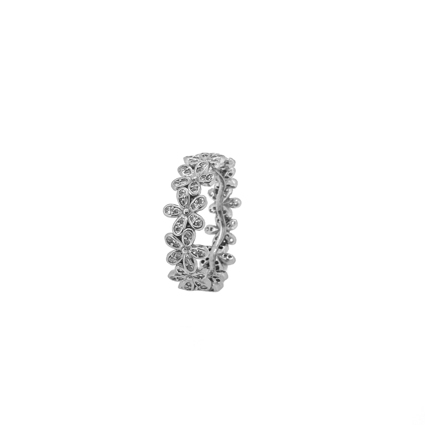 Floral Sterling Silver Ring
