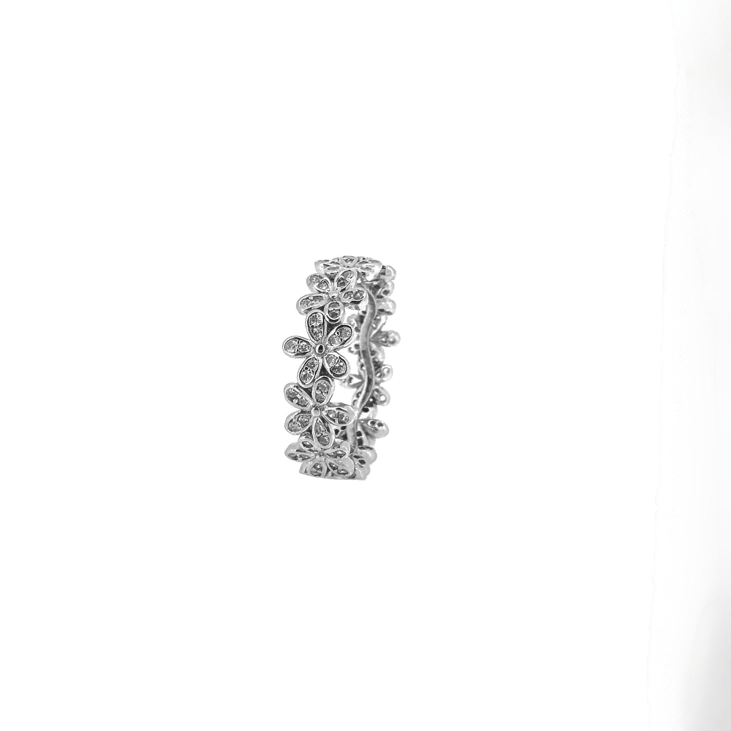 Floral Sterling Silver Ring