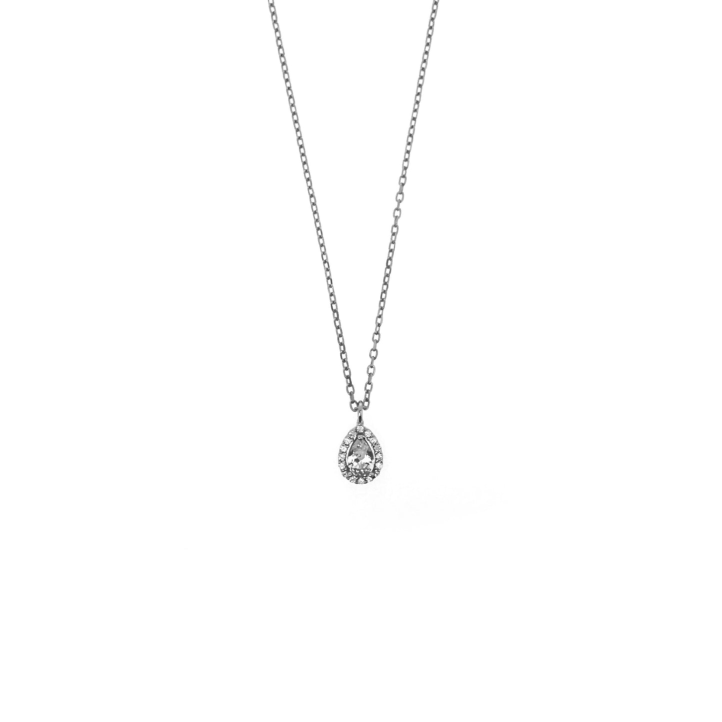 Pear Necklace Set With Earrings