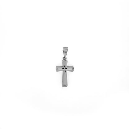 Stainless Steel Fancy Cross Pendant