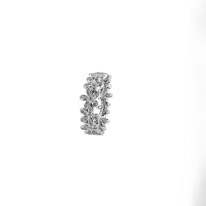 Floral Sterling Silver Ring