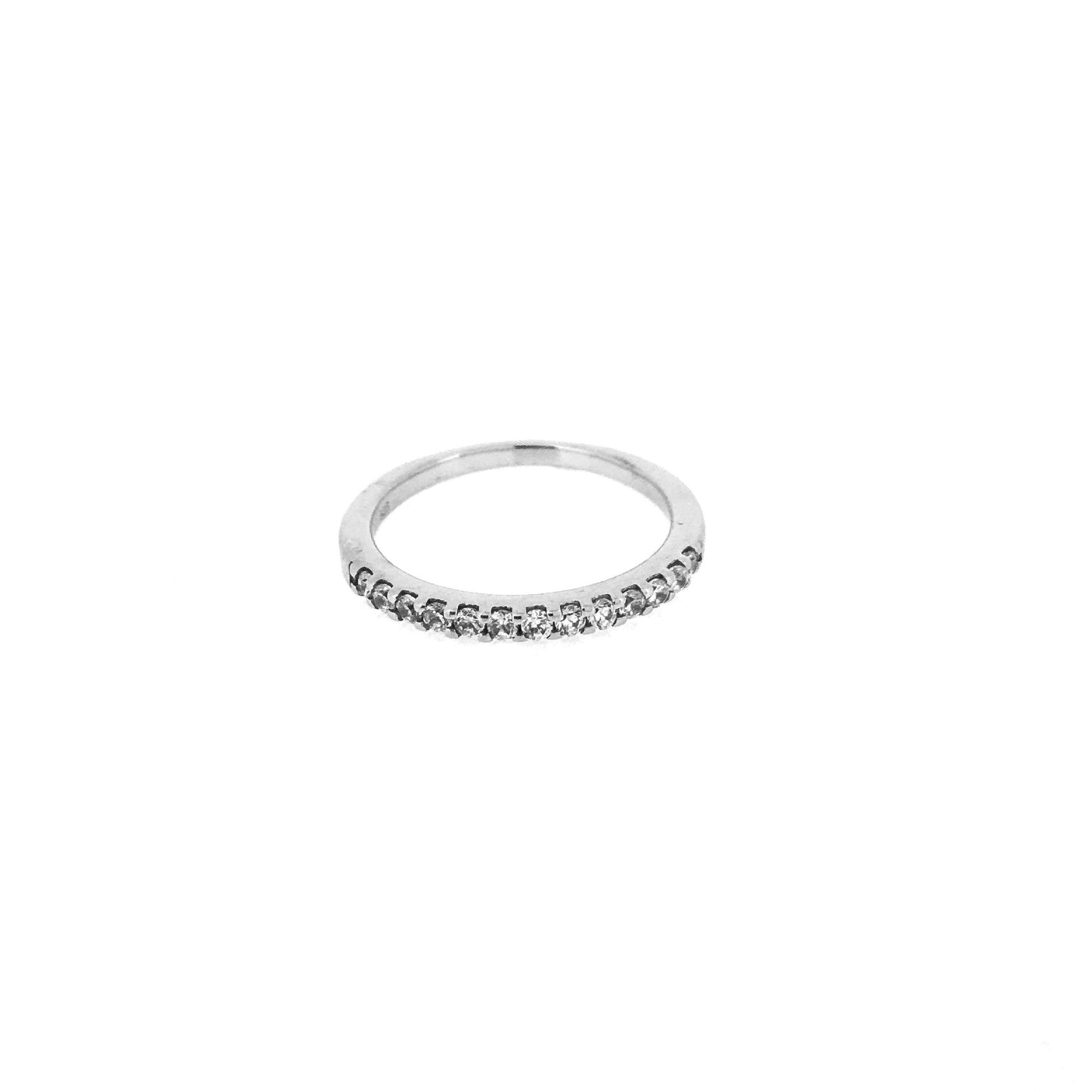 Pavé Sterling Silver Ring