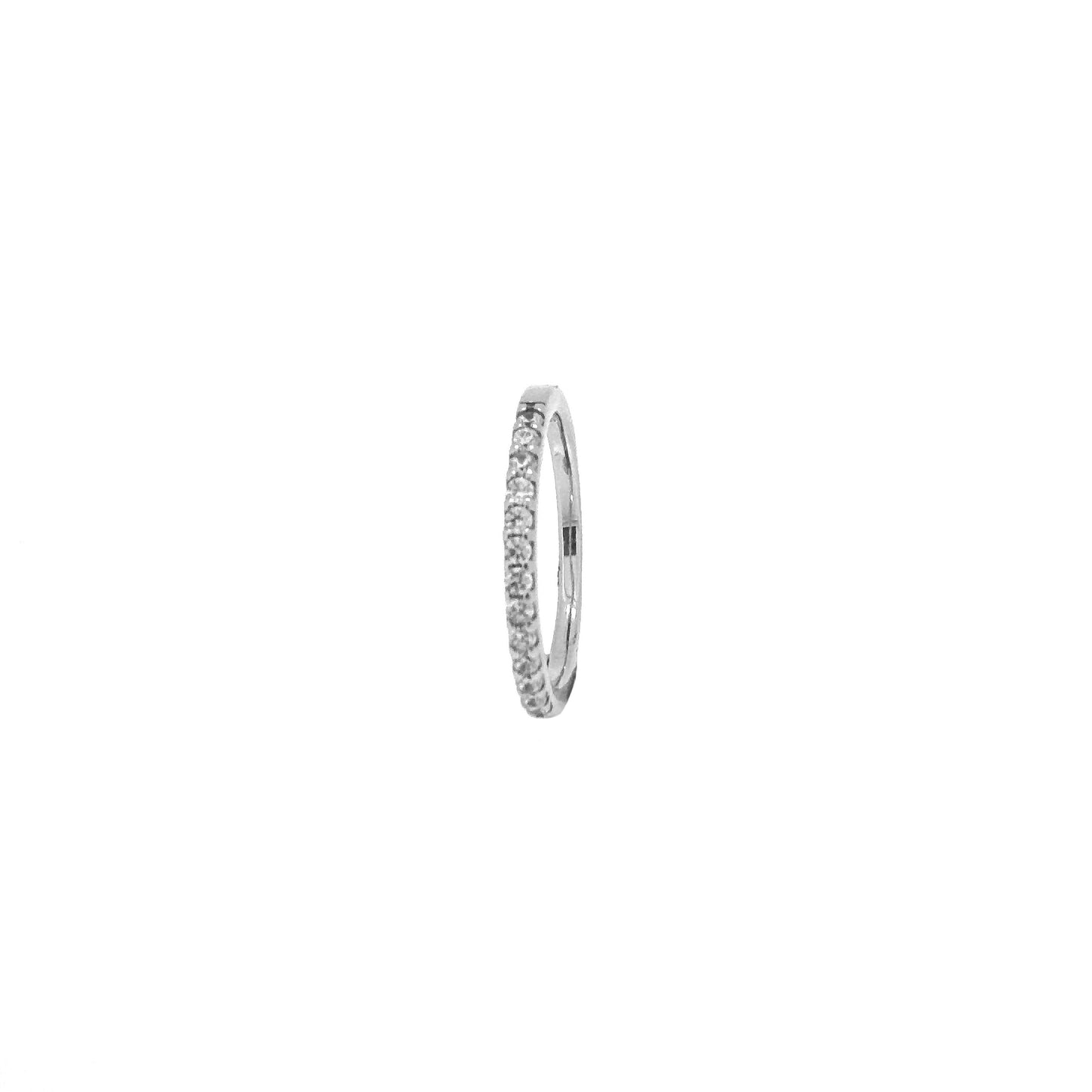 Pavé Sterling Silver Ring