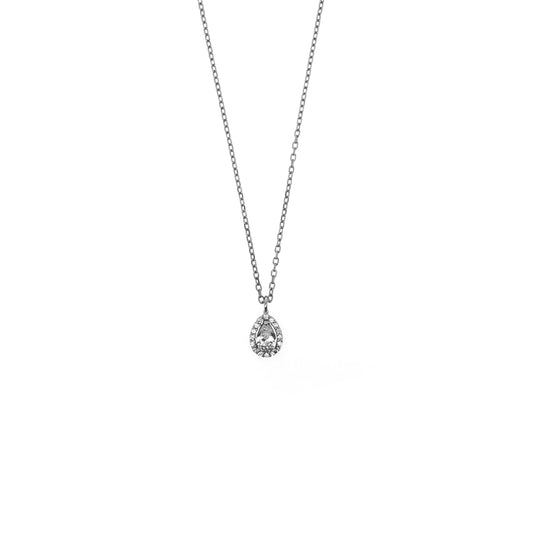 Pear Necklace Set With Earrings